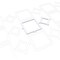 Ekena Millwork Small Arcadia Decorative Fretwork Wall Panels in Architectural Grde PVC, 19 7/8"W x 11 3/8"H x 3/8"T WALP12X12ARC - alternate 3